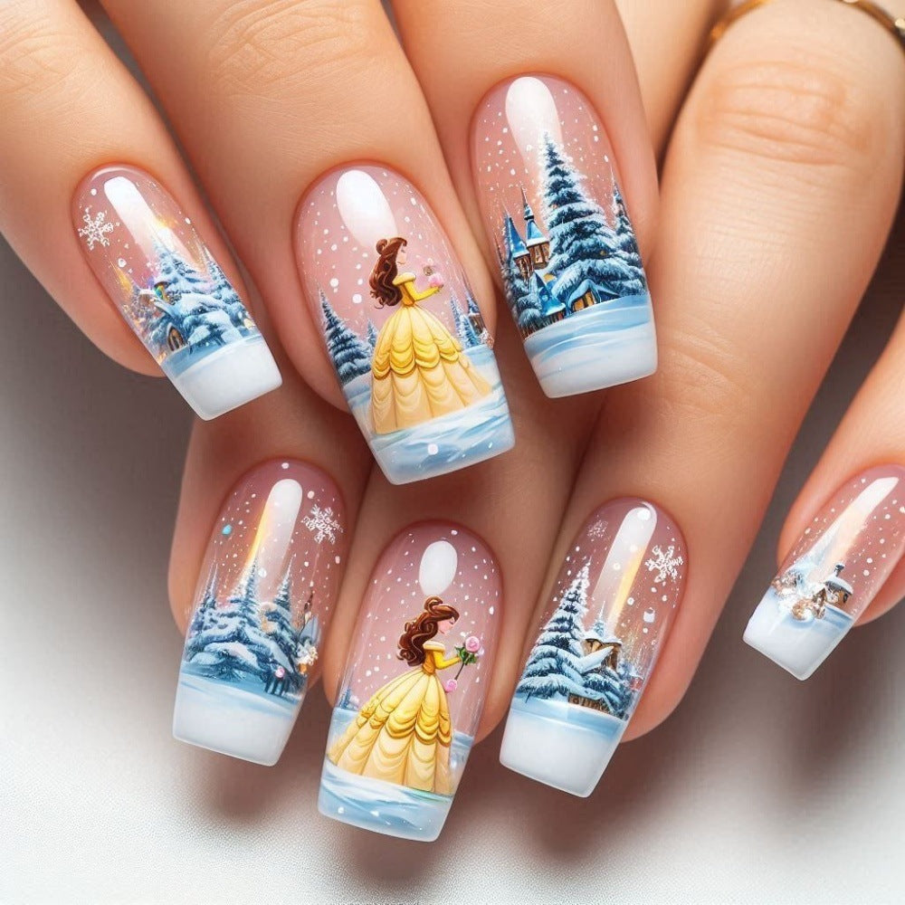 Winter Nail Art Bowlift