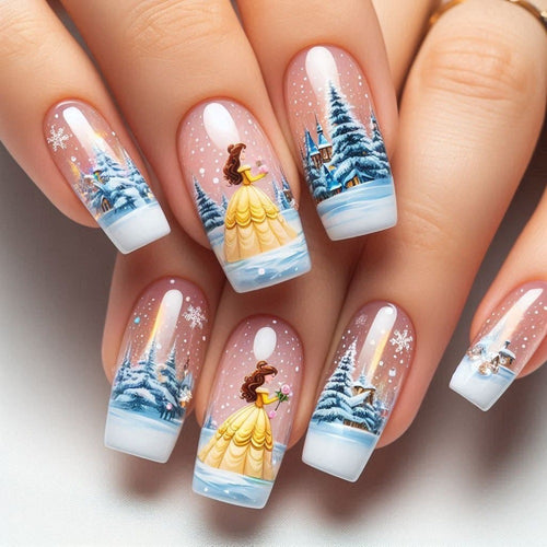 Winter Nail Art Bowlift