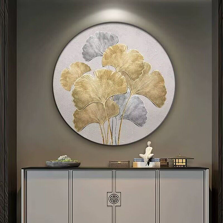 Circular Botanical Wall Art