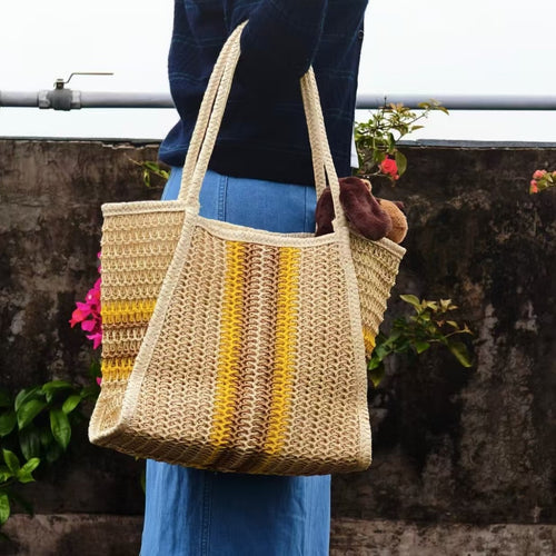 Large Mesh Beach Bag Bowlift