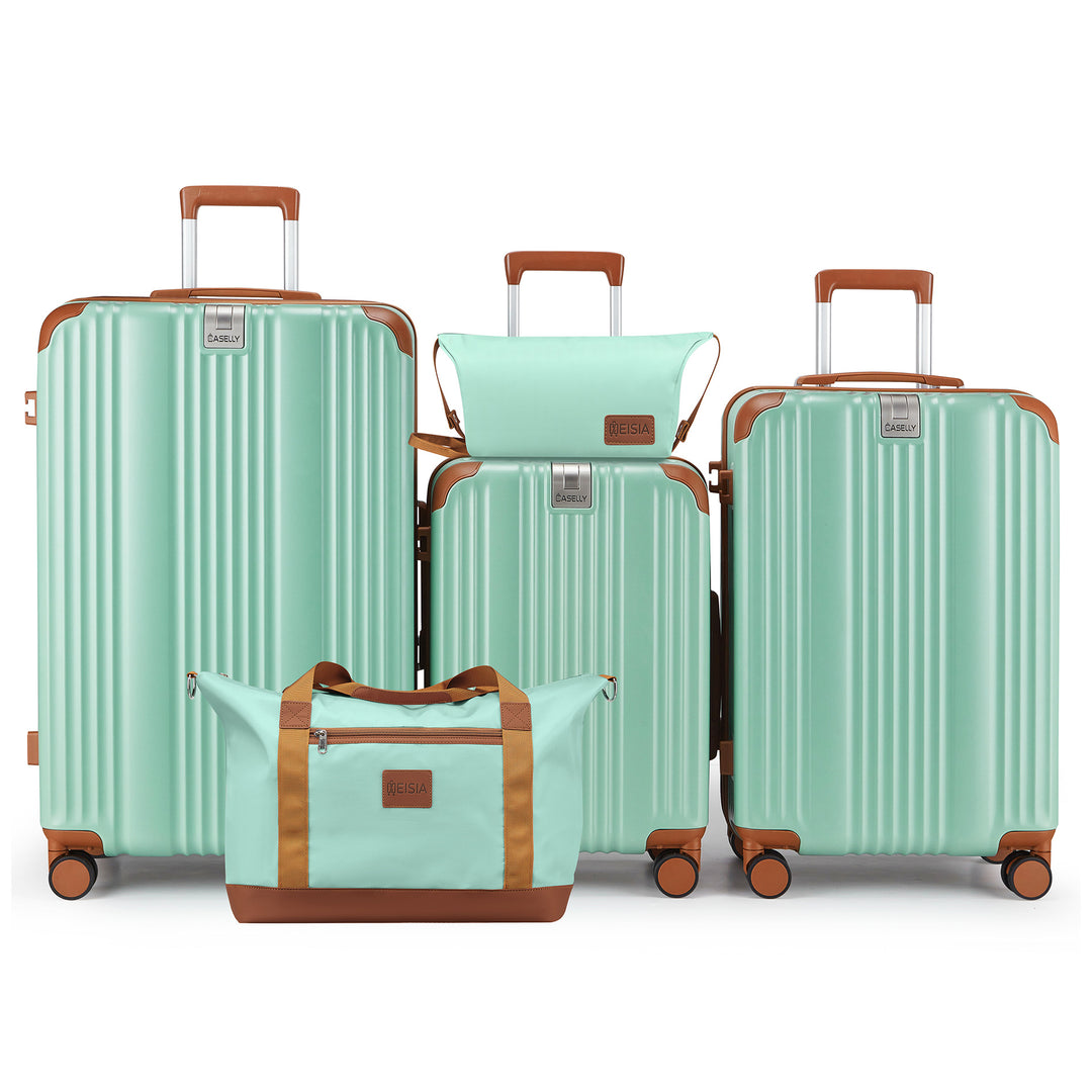 Unisex Premium Multi-Piece Luggage Set Bowlift
