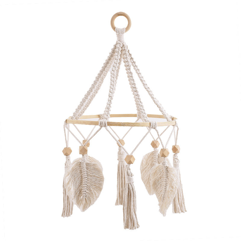 Decorative Macrame Chandelier Bowlift