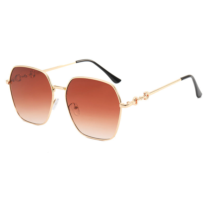 Women's geometric oversized sunglasses Bowlift