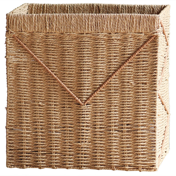 Storage basket made of braided rattan Bowlift