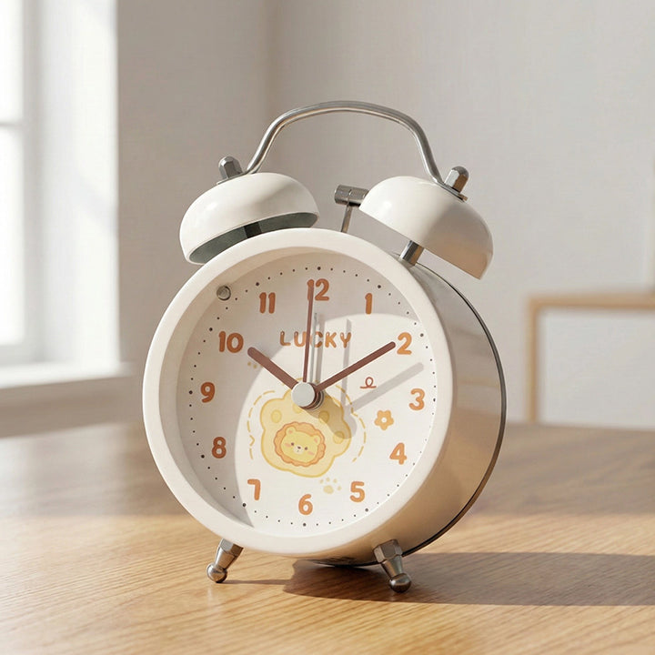 Alarm Clock in Cute Lion Design Bowlift
