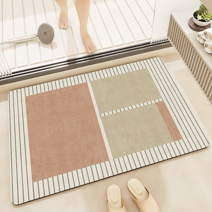 Modern Abstract Area Rug Bowlift