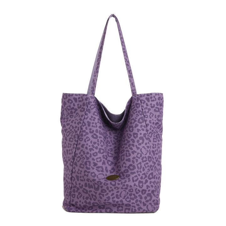 WoStylish Reversible Leopard Print Tote Bag Bowlift