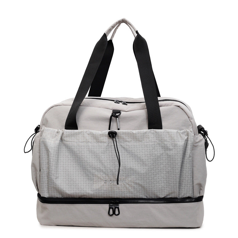 Spacious Fitness Bag With Removable Shoulder Straps Bowlift