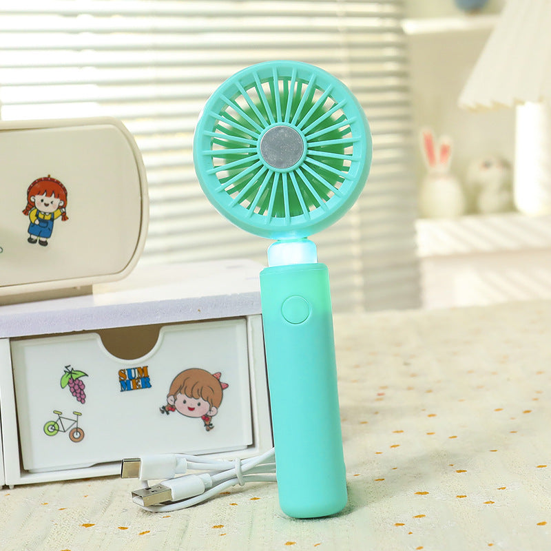 Women Portable USB Lamp Fan with Innovative Design Bowlift