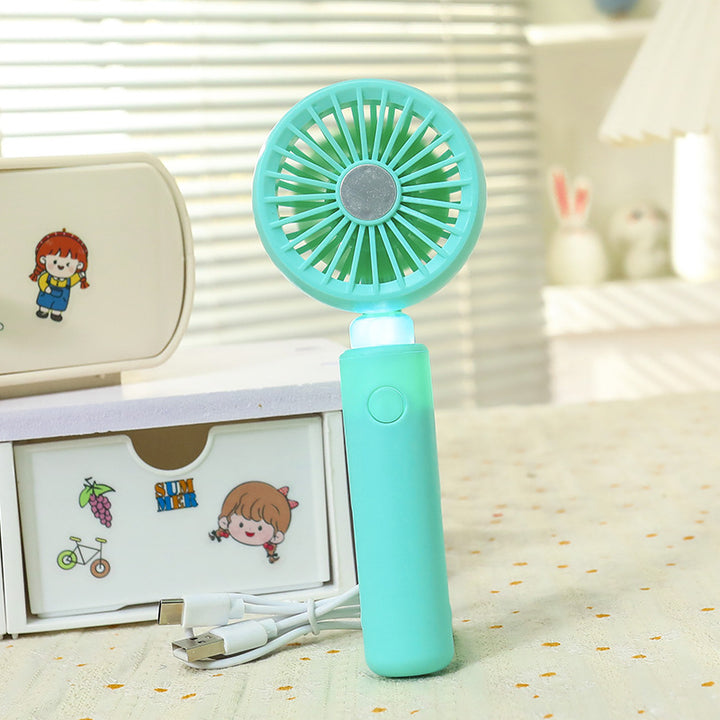 Women Portable USB Lamp Fan with Innovative Design Bowlift