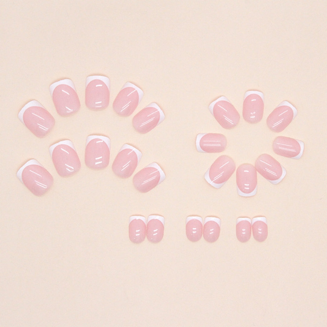 Elegant French Tip Nail Art Bowlift