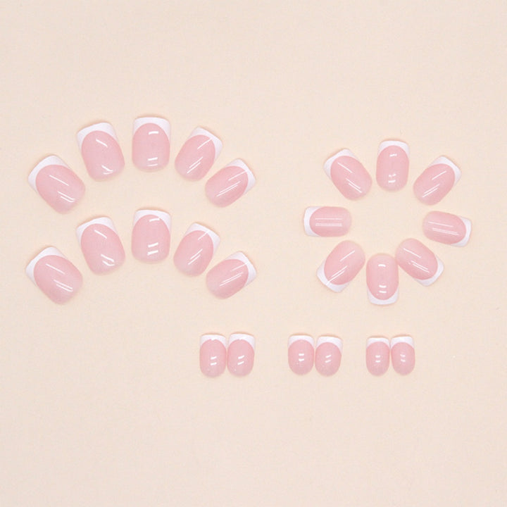 Elegant French Tip Nail Art Bowlift