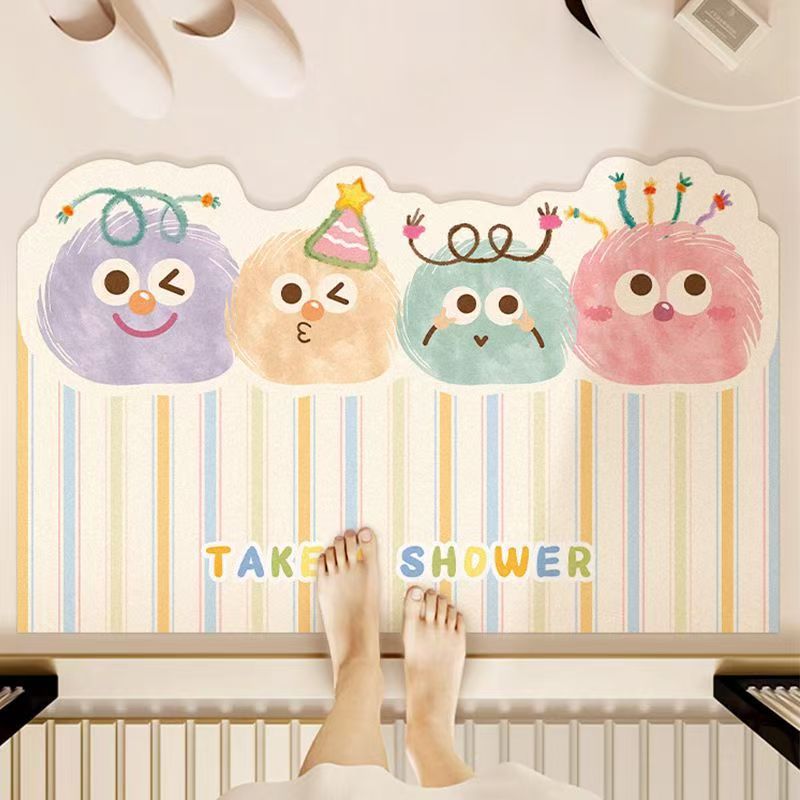 Fun Character Bath Mat