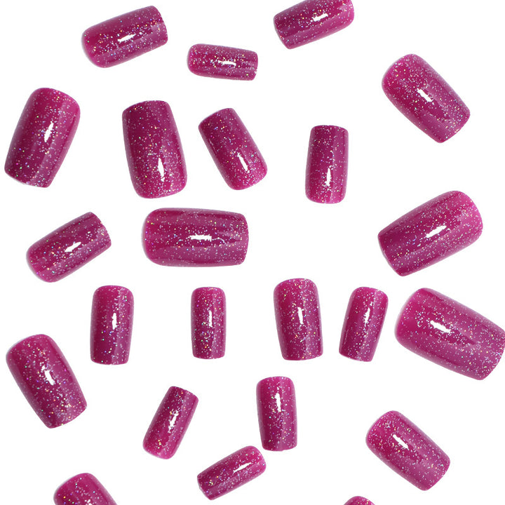 Glamorous Glittery Press-On Nail Set Bowlift