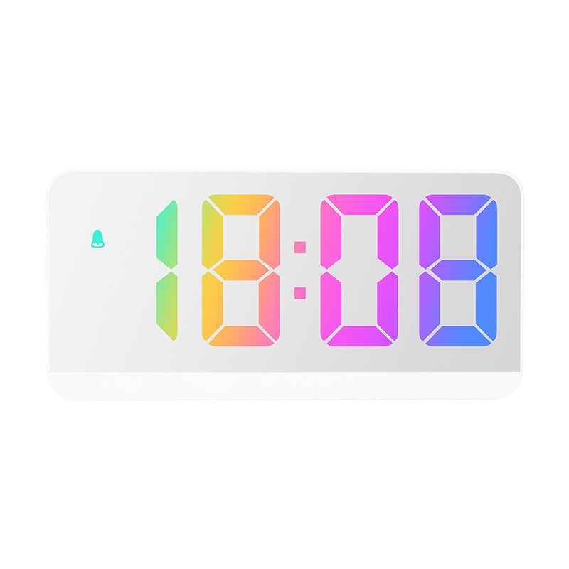 Digital LED Alarm Clock in Minimalist Design Bowlift