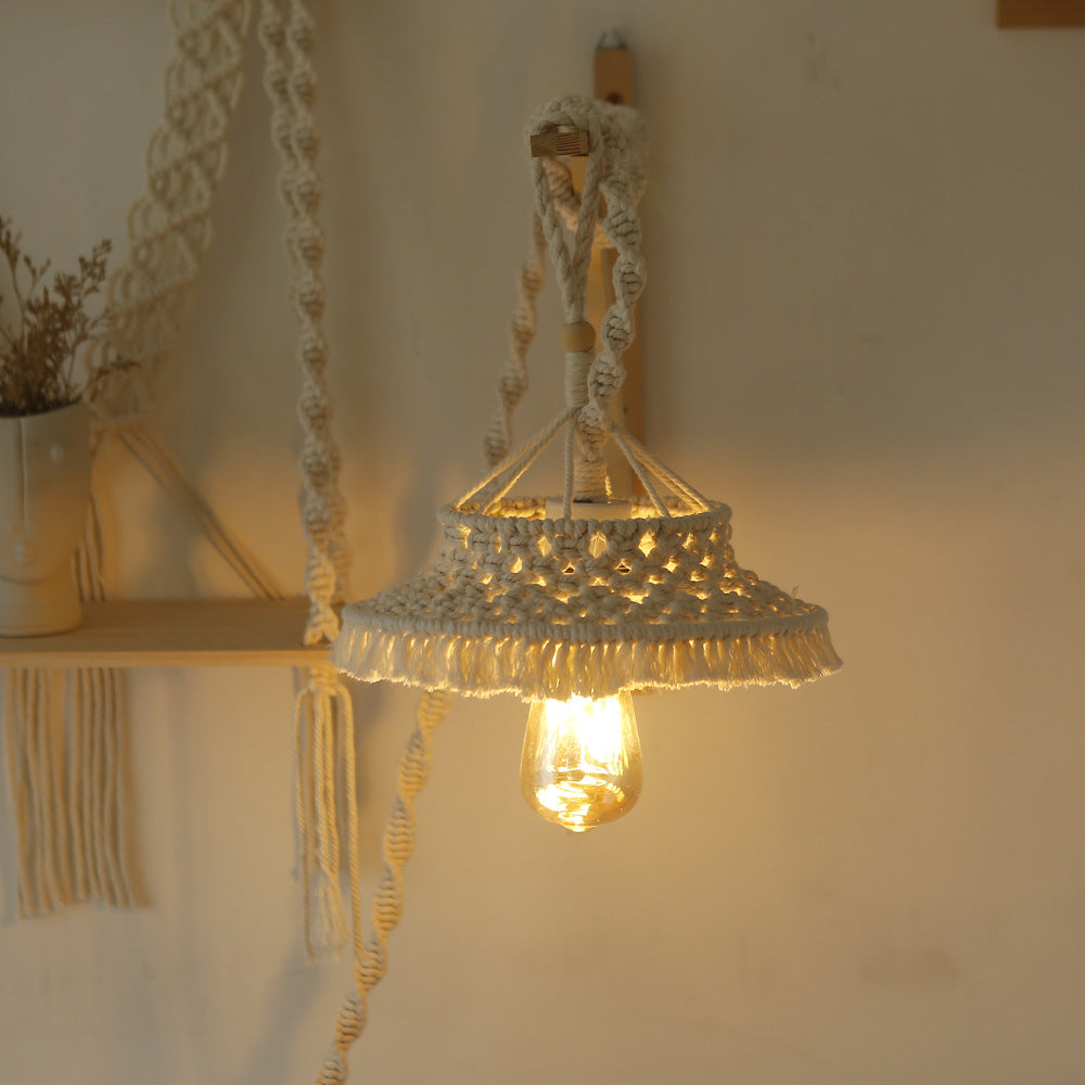 Decorative Macramé Hanging Basket Bowlift