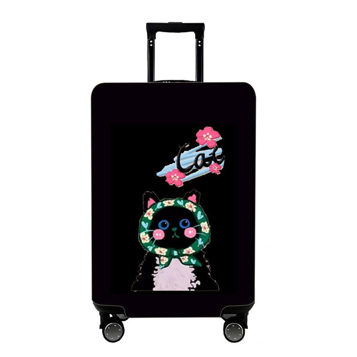 Unisex Hard Shell Suitcase with Colorful Monster Design Bowlift