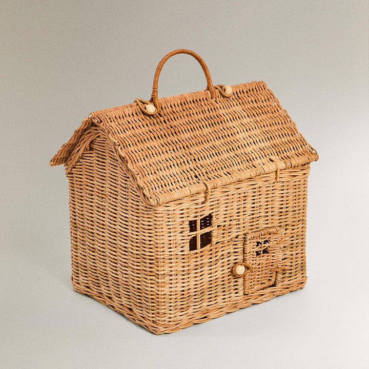 Playful storage basket in house design Bowlift