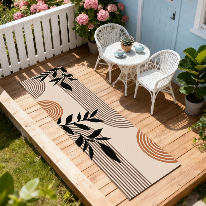 Premium Abstract Texture Outdoor Runner Mat