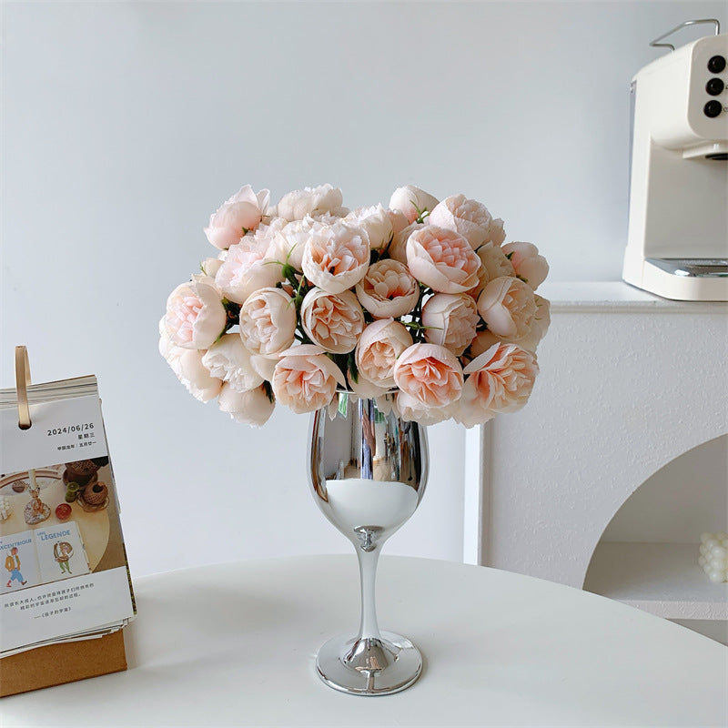 Faux Tulip Floral Bouquet