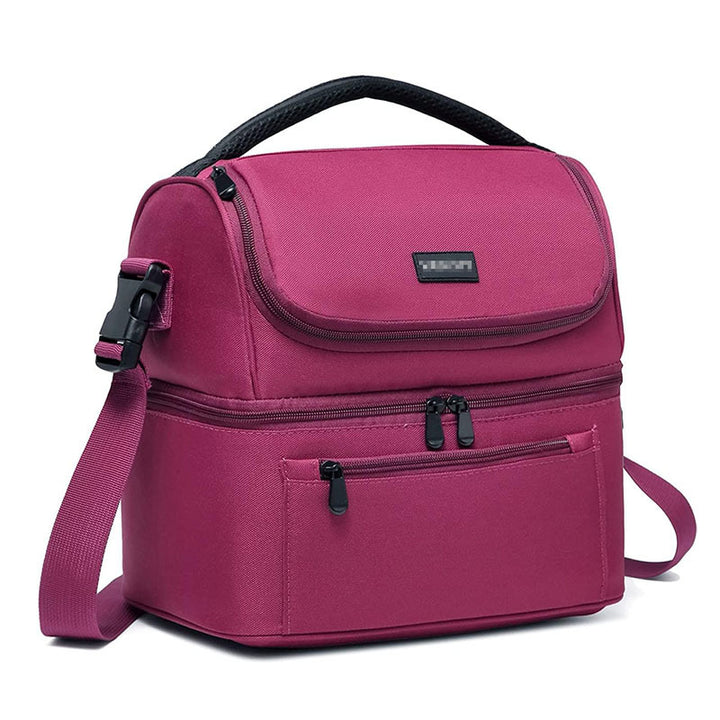 Ladies Insulated Picnic Bag with Multiple Compartments Bowlift