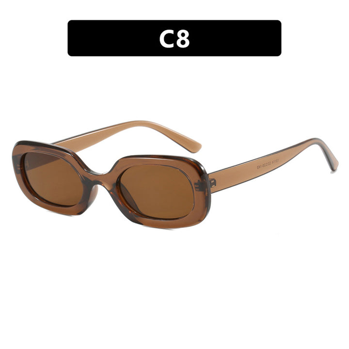 Women's oversized sunglasses with unusual pattern Bowlift