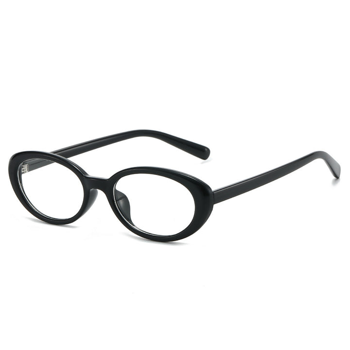 Retro-Inspired Cat-Eye Sunglasses with Transparent Frames Bowlift