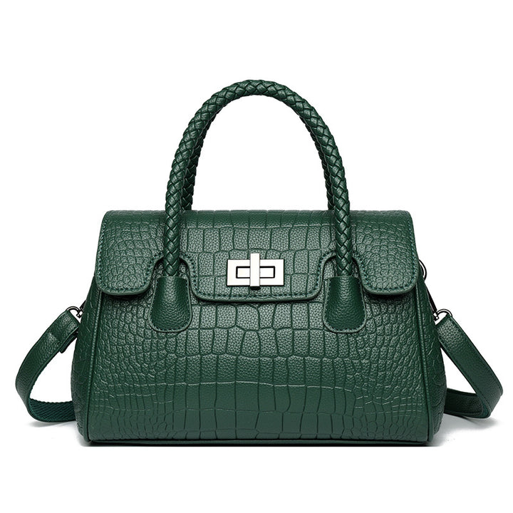 Elegant Double-Handle Handbag Bowlift