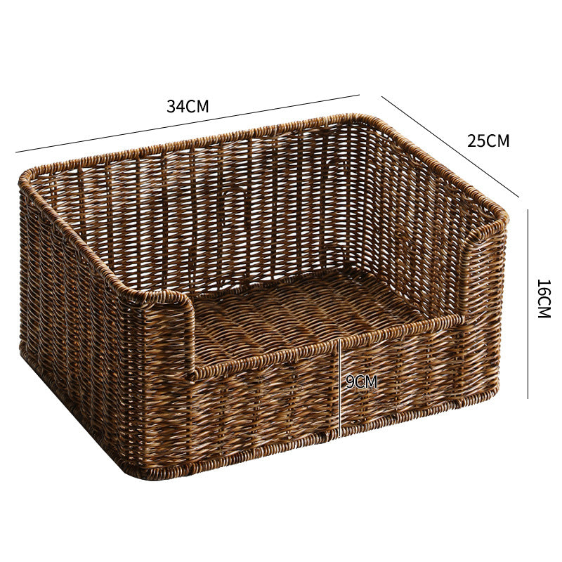 Unisex Modern Storage Basket made of Woven Material Bowlift
