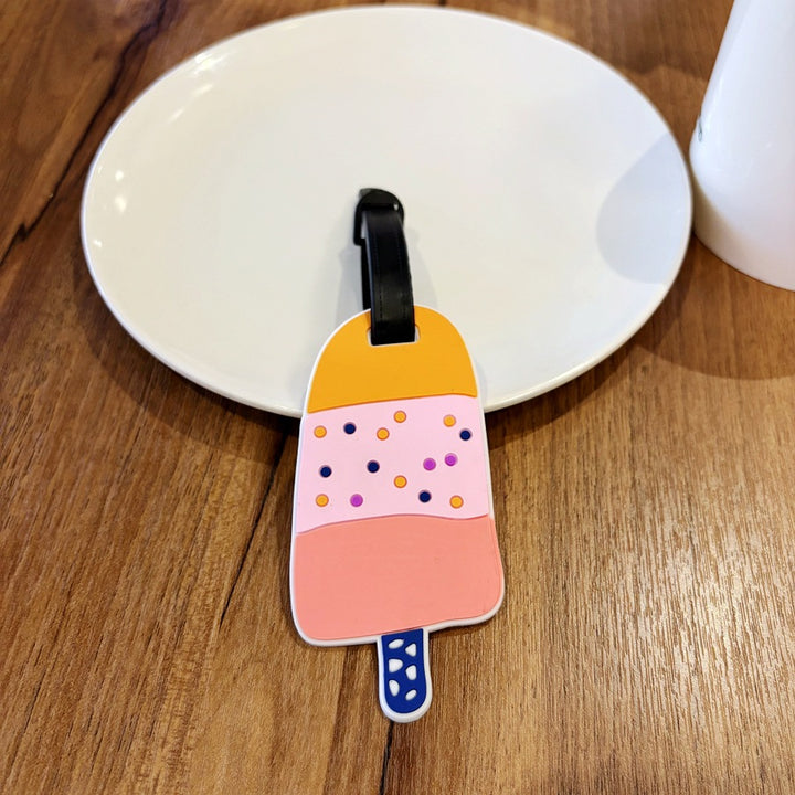 Ice Cream Cone Luggage Tag Bowlift
