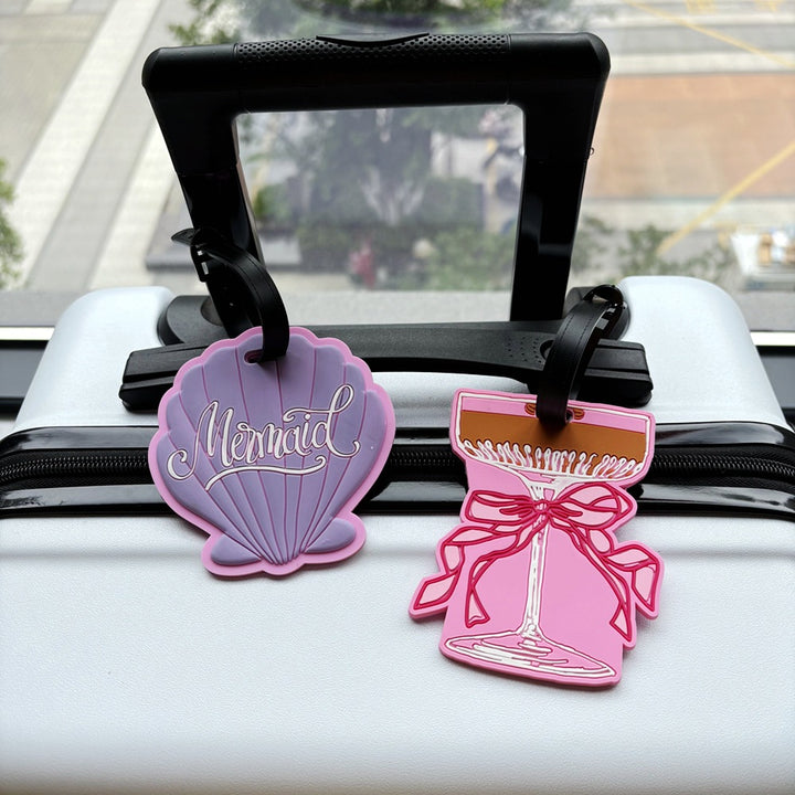 Mermaid Shell-Shaped Luggage Tag Bowlift