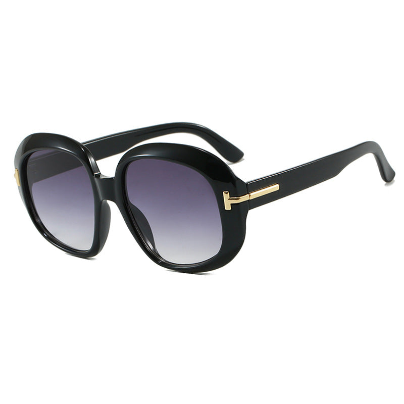 Women's oversized sunglasses with elegant frame structure and UV protection Bowlift