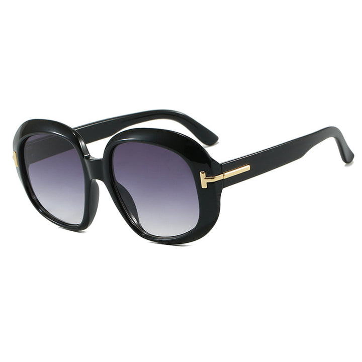 Women's oversized sunglasses with elegant frame structure and UV protection Bowlift