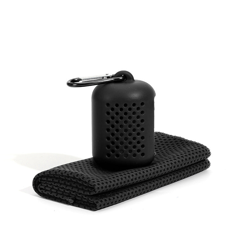 Unisex cooling towel in storage case Bowlift