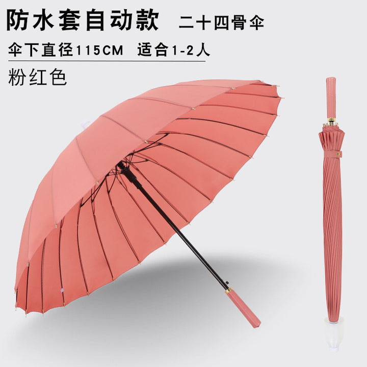 Ladies Automatic Umbrella with UV Protection Bowlift