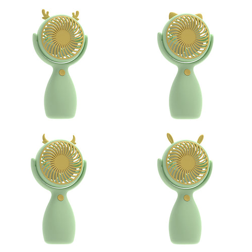 Women's portable mini hand fan with animal design Bowlift