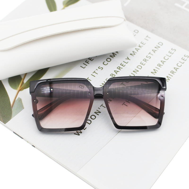 Women's large geometric sunglasses Bowlift