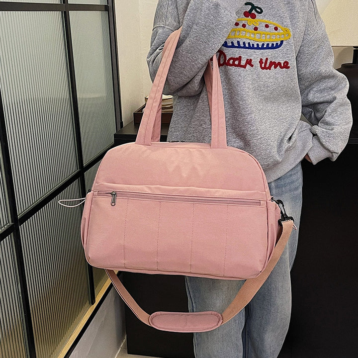 Fitness-Duffel-Bag with Spacious Inner Compartment and Intelligent Pocket Design Bowlift
