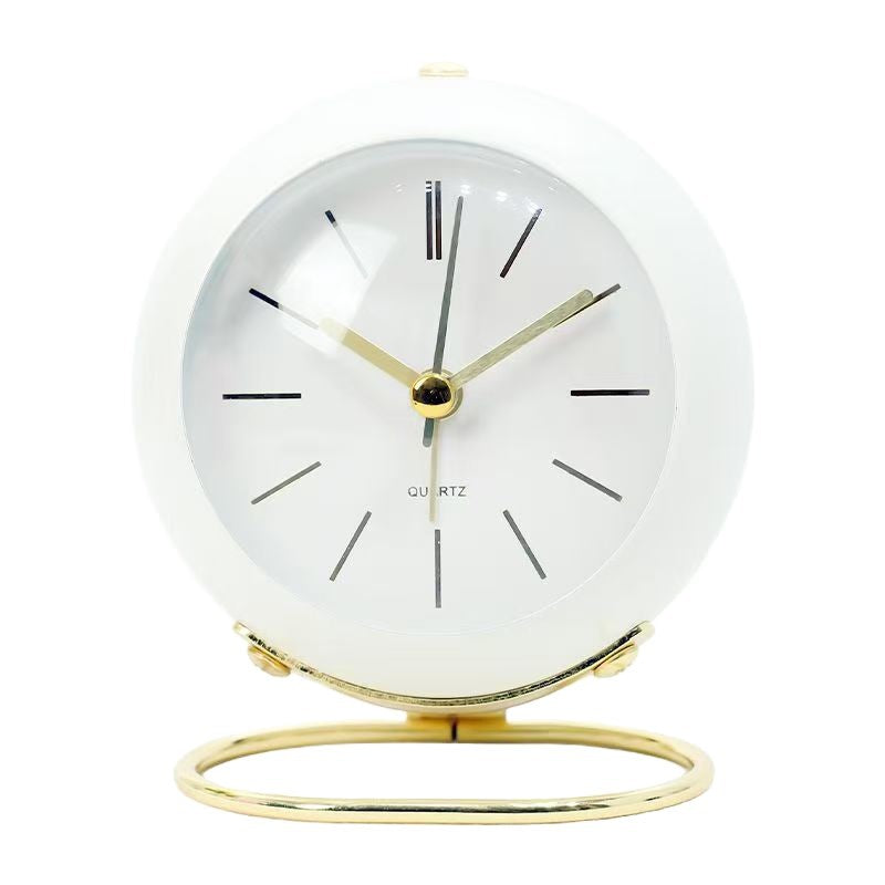 Table clock in elegant retro design Bowlift