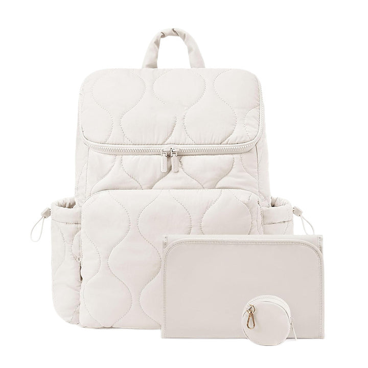 Padded backpack with integrated compartments Bowlift