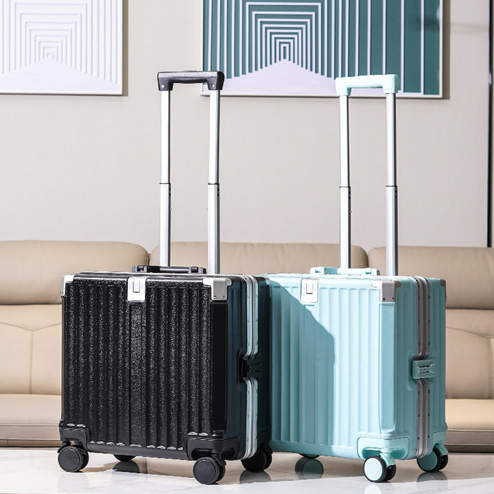 Stylish Multi-Compartment Hard Shell Suitcase Bowlift
