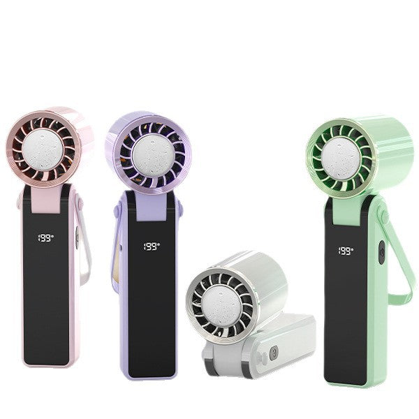 Portable Rechargeable Handheld Cooling Fan Bowlift