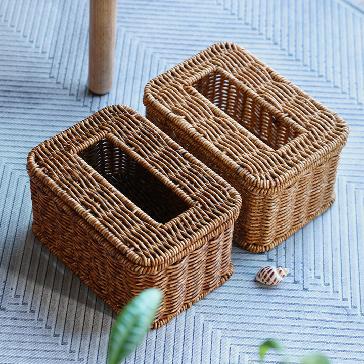Decorative Handwoven Storage Box Bowlift