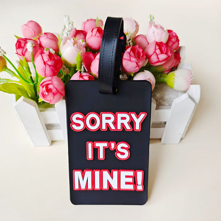 Unisex Luggage Tag with Outstanding Message Bowlift