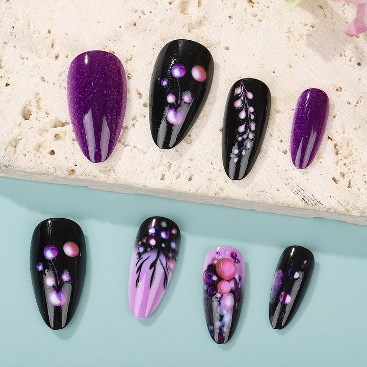 Artificial nails with creative designs Bowlift