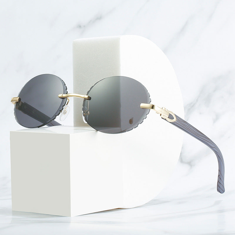 Round Frame Fashion Sunglasses Bowlift