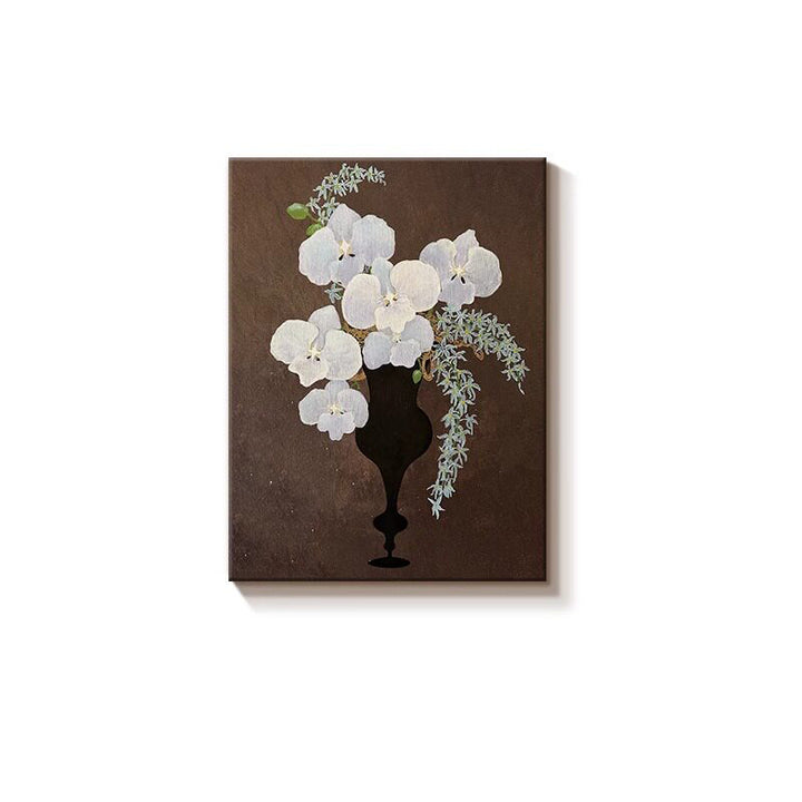 Elegant Orchid Floral Canvas Artwork