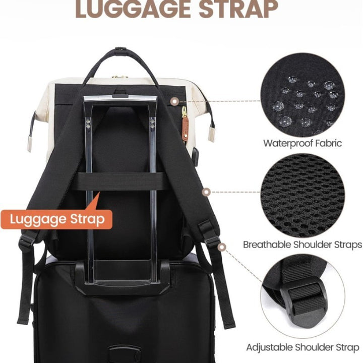 Versatile Professional Work Backpack Bowlift