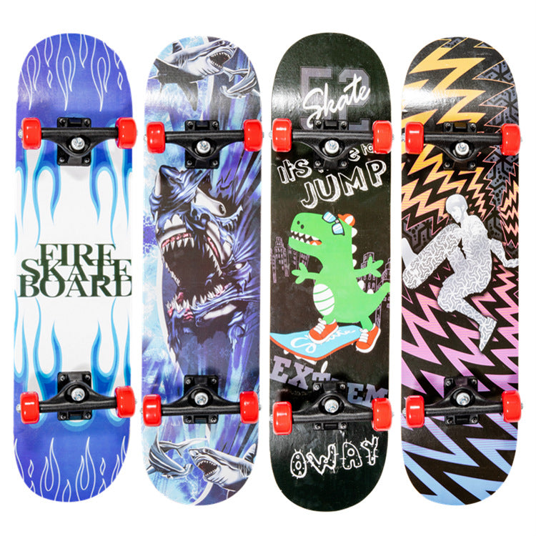 Dragon Graphic Skateboard Bowlift