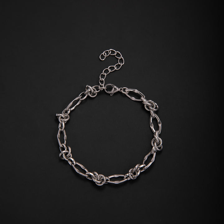 Elegant Geometric Link Bracelet Bowlift